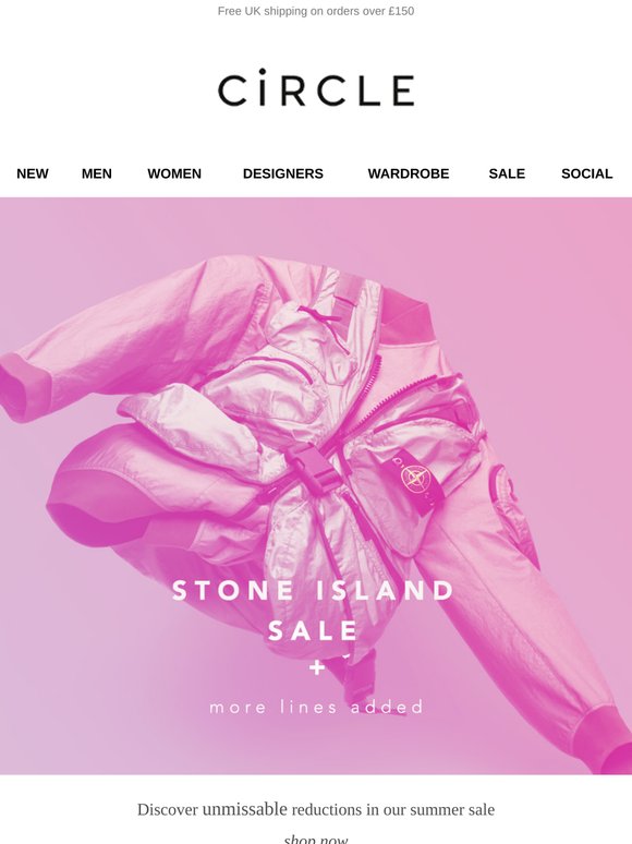 SALE | Stone Island  + more lines added