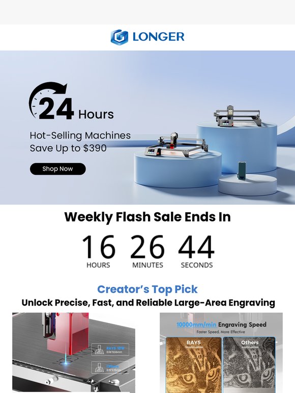 ⏰ Flash Sale Ending Soon – Grab Up to $390 Off!