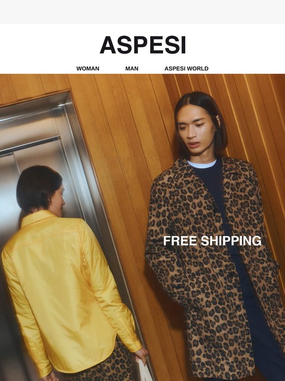 ASPESI Sale continues | FREE SHIPPING