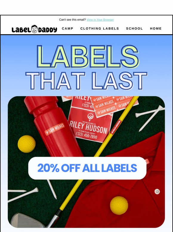 Durable, Reliable, & 20% Off!