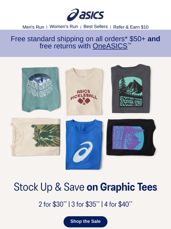 Limited time: save on graphic tees