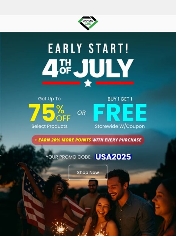 🎆 Stars, Stripes & a BOGO Blowout!
