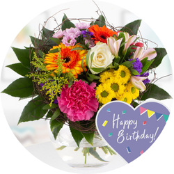 Blumen zum Geburtstag