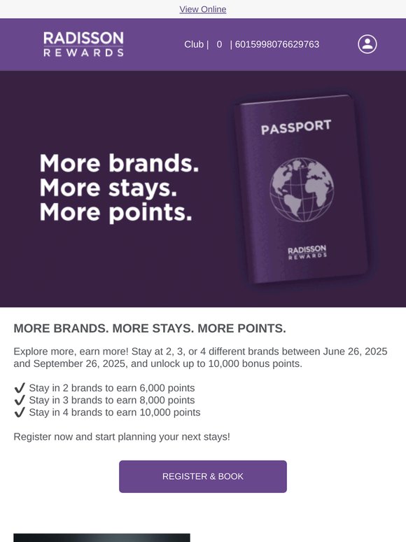 Up to 10,000 points at your reach!