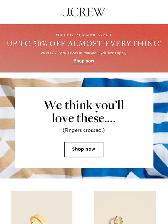 We shopped for you