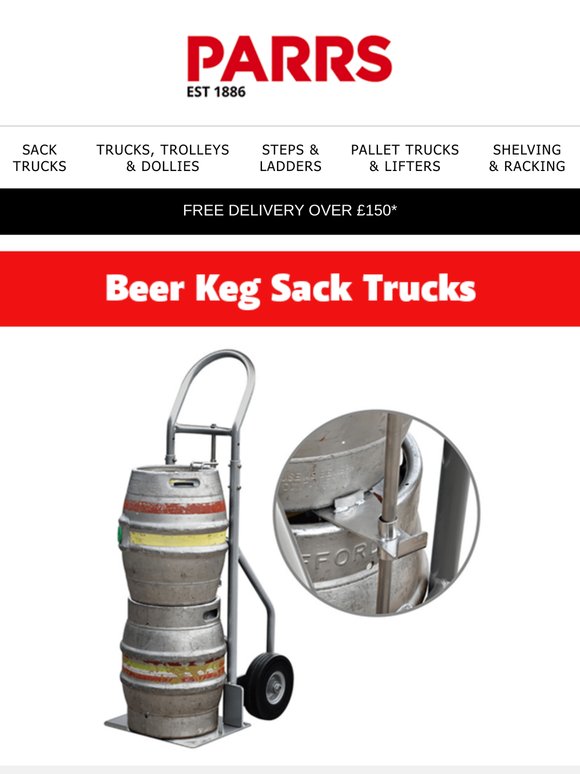 Essential Equipment for Breweries, Bars & Events: Keg Sack Trucks