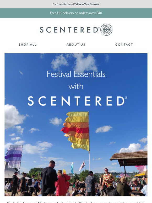 Festival season is here...