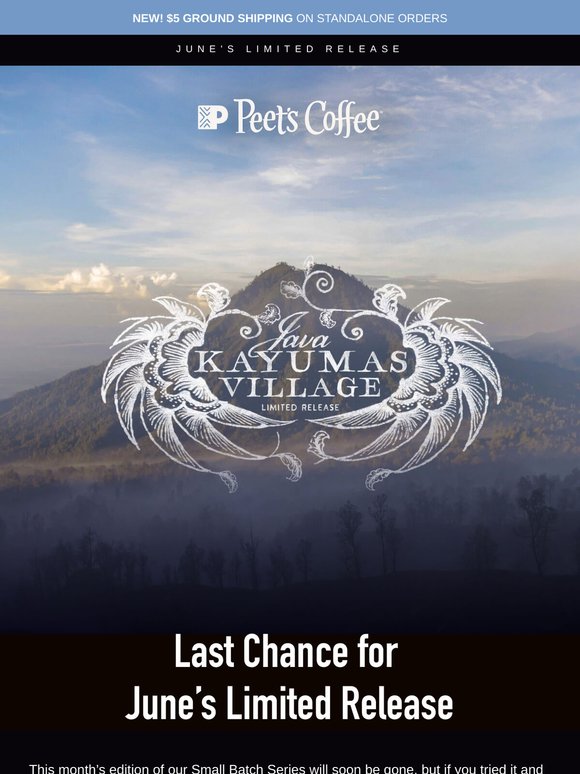 👋 So long to this delish dark roast