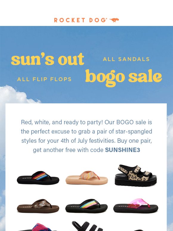 4th of July Prep 💥 BOGO Flip Flops + Sandals