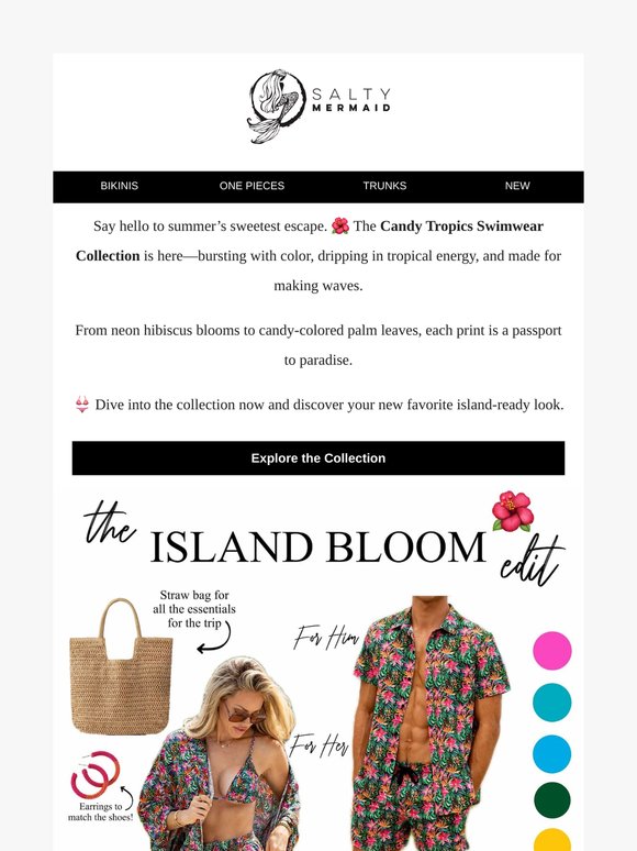 Paradise Found: Meet the Candy Tropics Collection 🌴✨