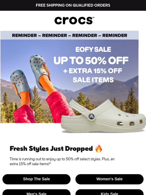 EOFY Savings Ending Soon – Fresh Styles Just Landed 🔥