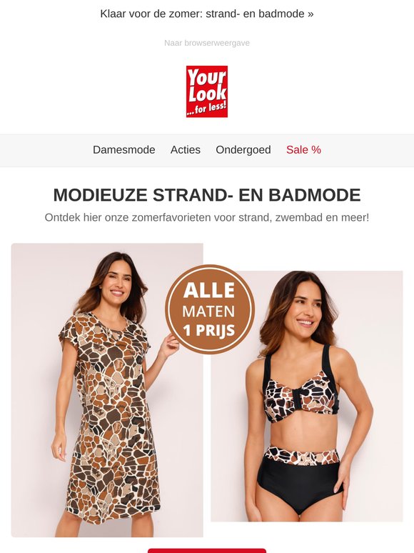 👙 Van badpakken tot strandblouses 🐚