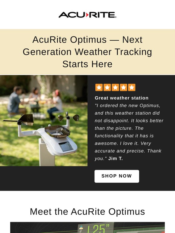 The All-New Optimus Weather Station is Here!