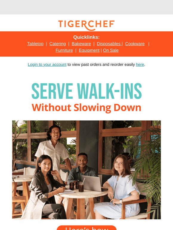 Don’t Let Walk-Ins Slow You Down