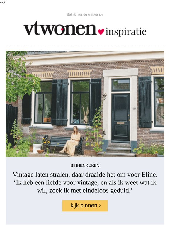 Binnenkijken in een historisch dorpshuis vol vintage vondsten