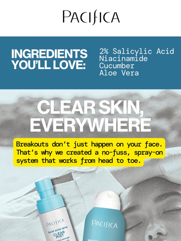 clear skin made easy: shop our acne solutions!