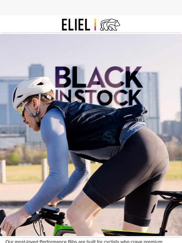 BACK in BLACK! Performance Bibs Return
