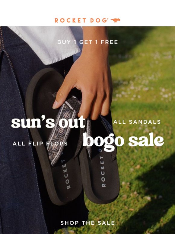 Spotlight Flip Flops: Buy 1 Get 1 Free 🩴