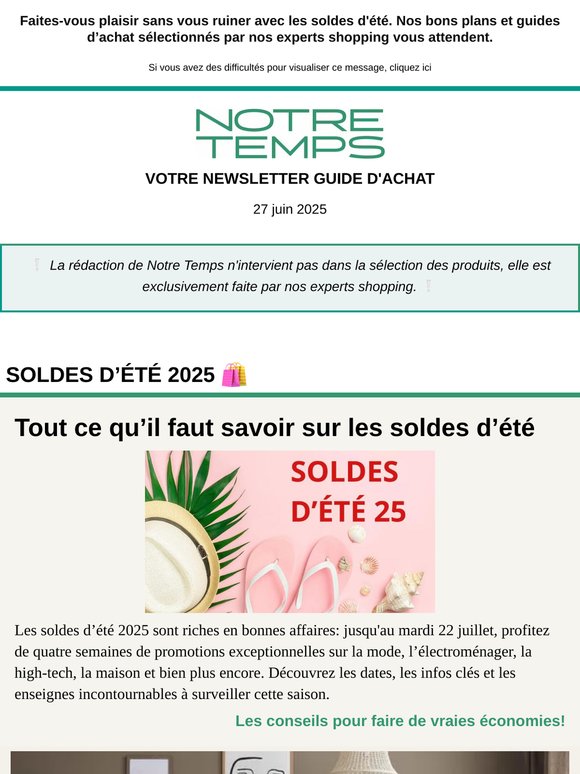☀️ L’été comme on l’aime : simple, beau et bien équipé !