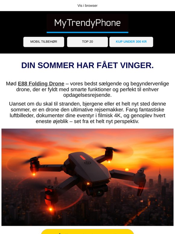 Skal du købe en drone? Start med kundernes favorit 👉