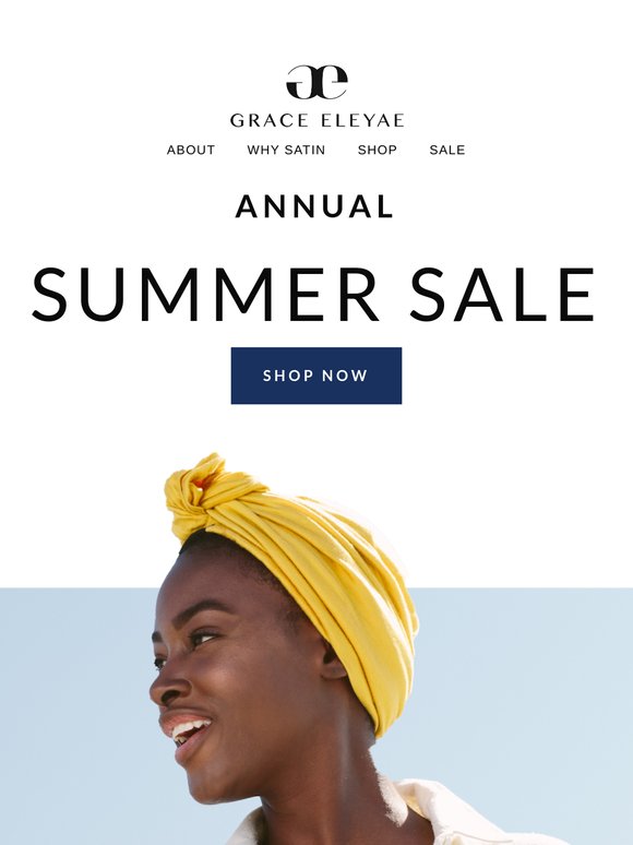 Annual Summer Sale! Up to 50% off storewide!