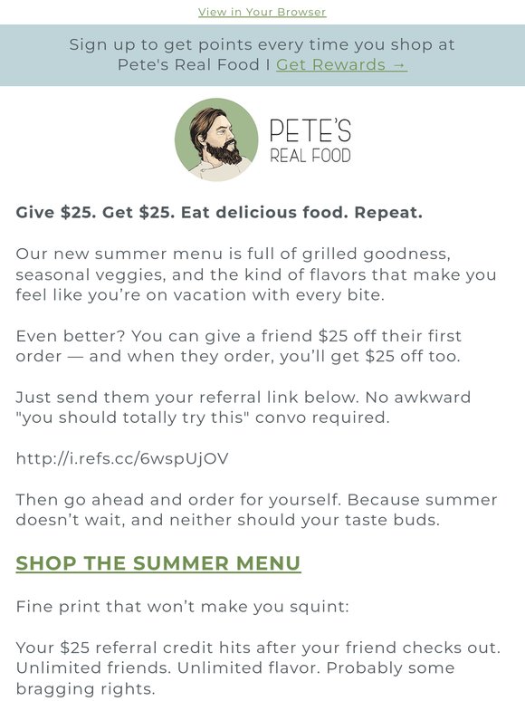 Summer’s better with friends (and $25 off)