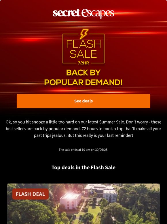 Summer Sale deals are back!