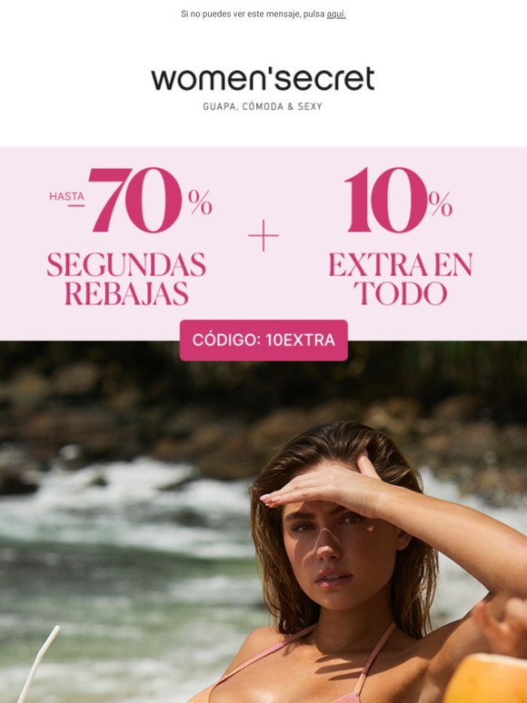 10% EXTRA sobre 2ªs Rebajas, justo cuando más lo necesitas ➡️