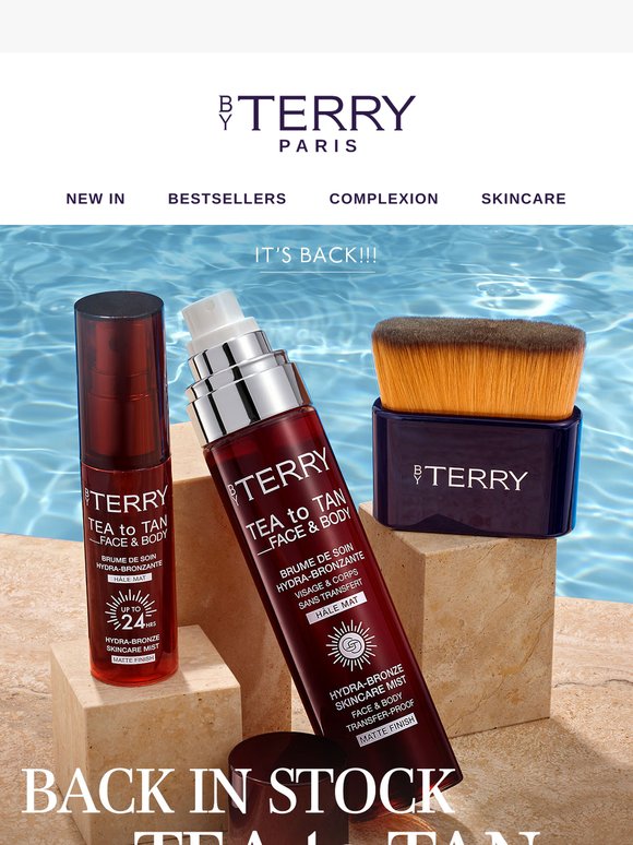 SAVE -30% ON TEA to TAN 🤩