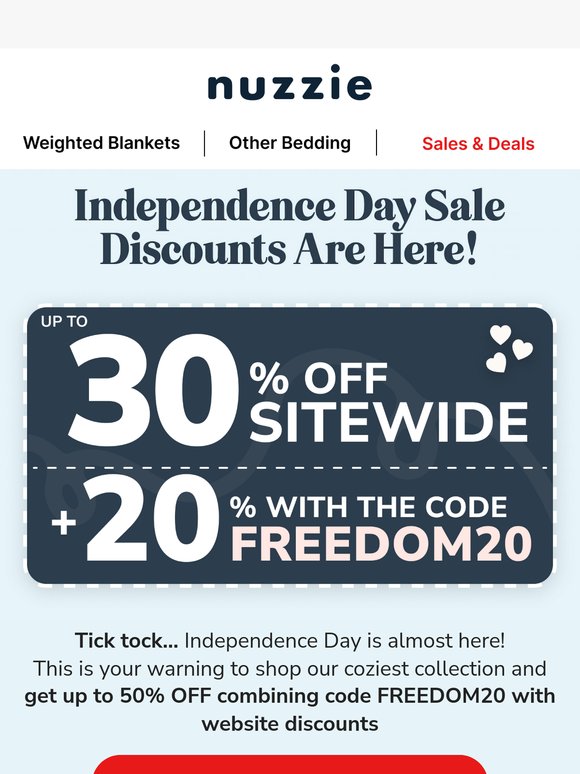 Time to save – Up to 50% OFF Sitewide