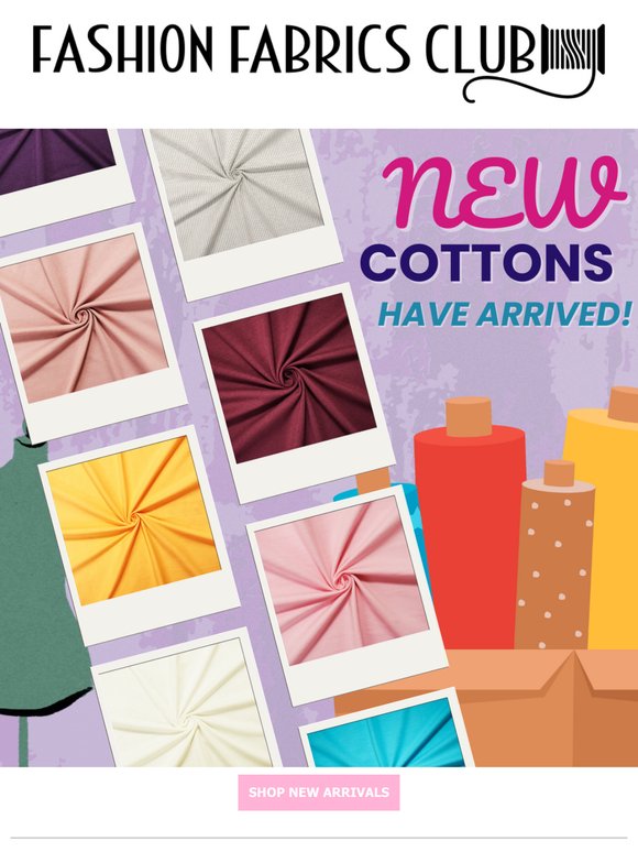 DISCOVER OUR NEW COTTONS 🌿