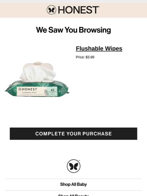 We saw you browsin'...