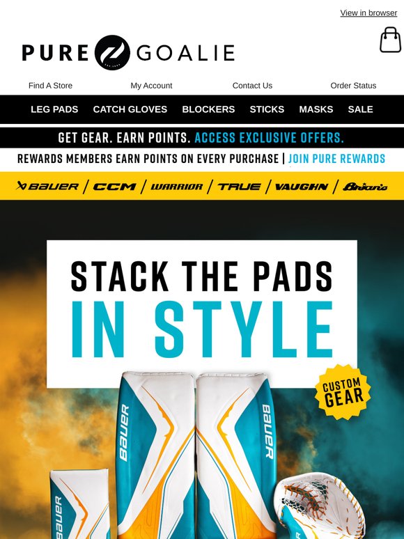 Hey, Stack The Pads In Style With Custom Gear From All The Top Brands