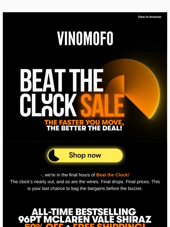 —, It’s Now or Never! ⏰🔥 BEAT THE CLOCK ends TONIGHT 🚨