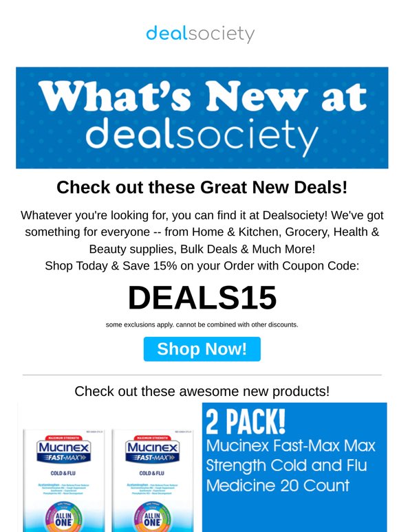 You're Going to Love These Fresh New Deals!
