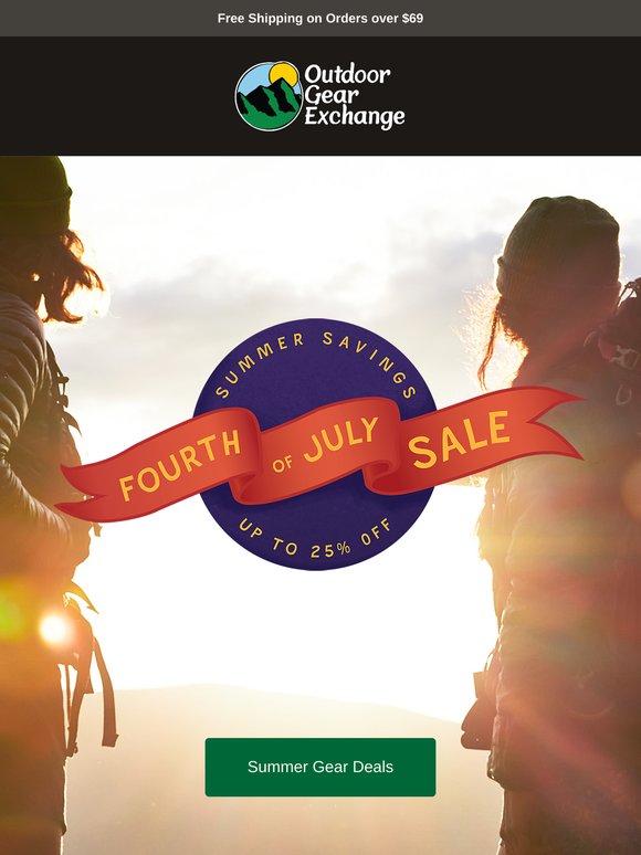 4th of July Gear Deals are Live 🎆