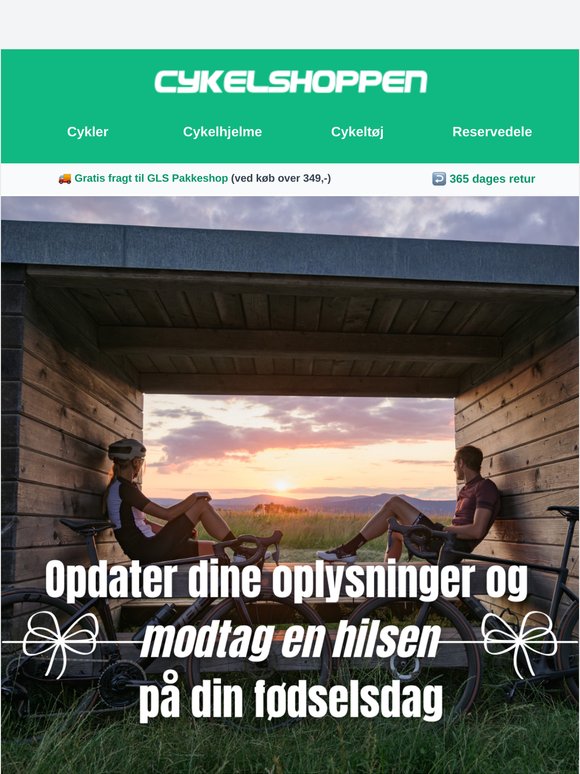 Bliv forkælet på din fødselsdag 🎂
