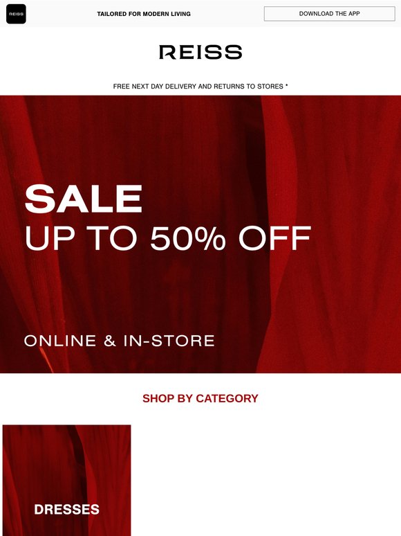 Up to 50% Off Sale Now On