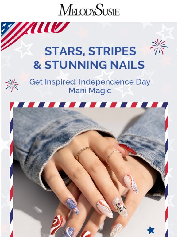 Get Festive! Star-Spangled Nail Inspo Inside 🌟