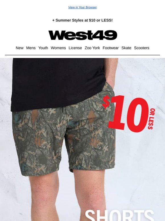 🩳ALL Shorts Only $10 - No Exceptions!
