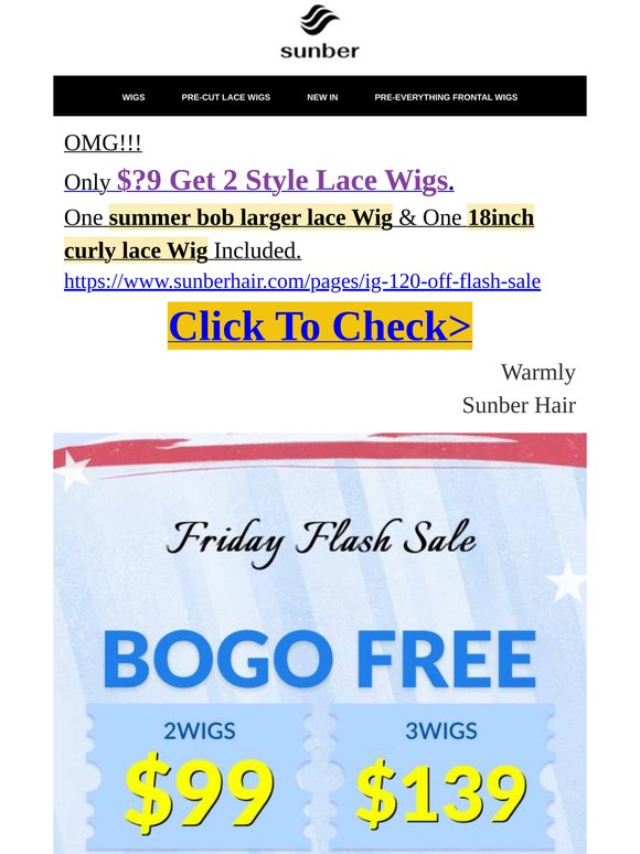 Yup! $99 = 2 Wigs (13*4 pre everything & 180% density)