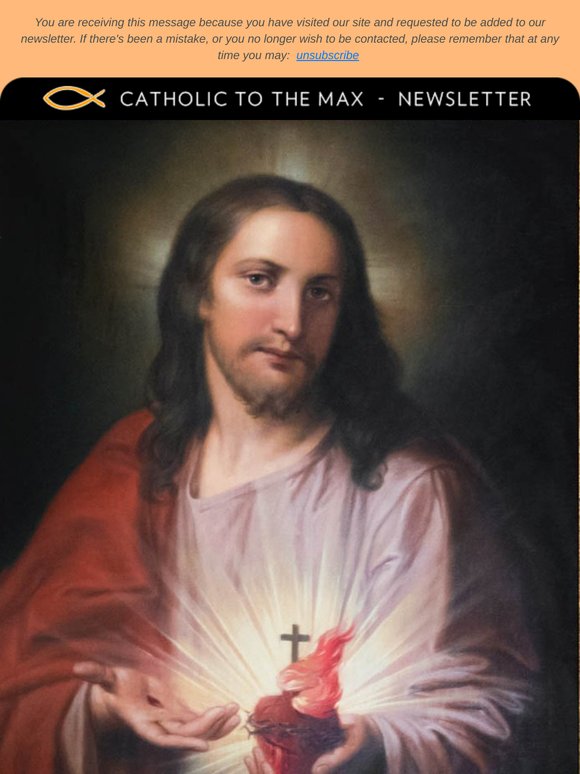 Happy Solemnity of the Sacred Heart!