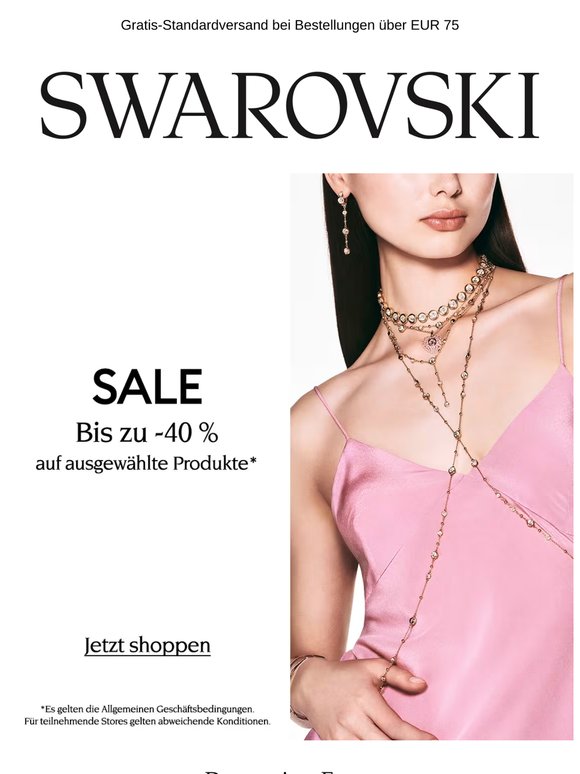 Bis zu -40 % auf faszinierende Halsketten*