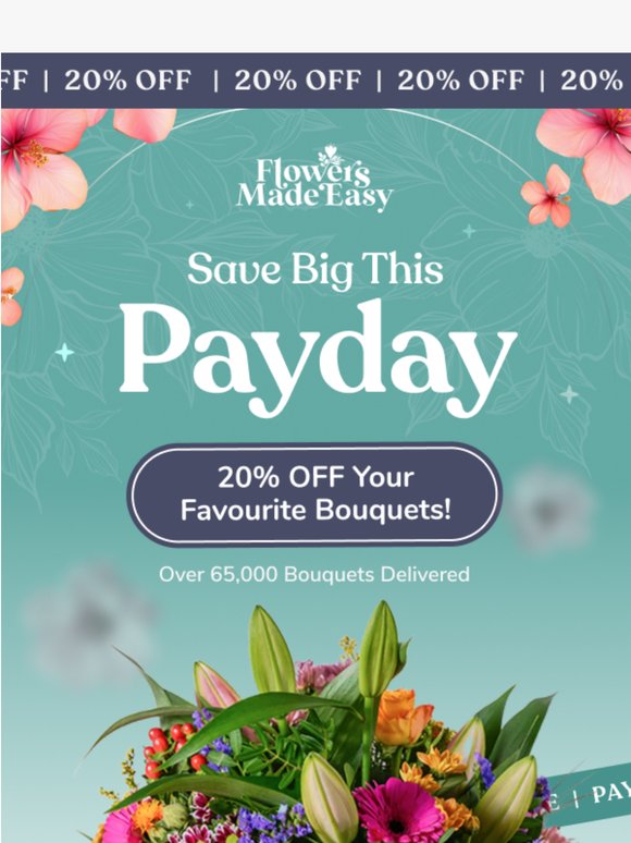 🌸 Payday Flash Sale