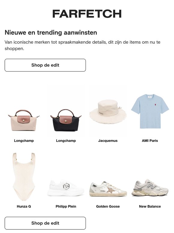 De collecties van dit moment