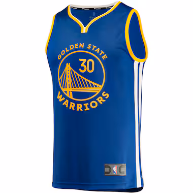  Fanatics Stephen Curry Royal  Fast Break ...