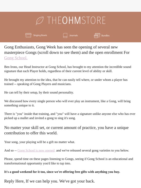 The Gong Week Finale