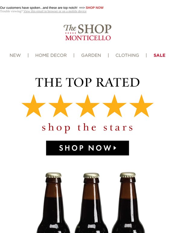 ⭐️ Stars Are Shining! ⭐️ Shop our Top Rated Summer Finds!