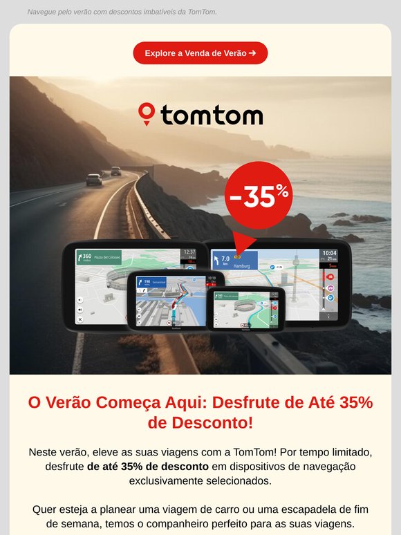 Prepare-se para viagens de carro com 35% de desconto