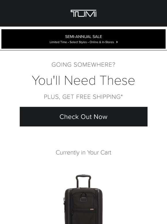 Reminder: Items in Your Cart Are Selling Fast
